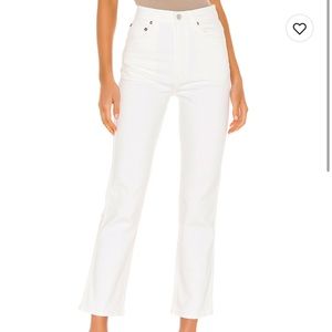 Pinch waist high rise kick